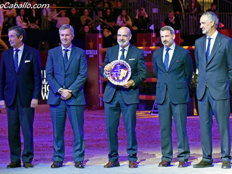ANCCE | Madrid Horse Week premia a SICAB por su aportación a la promoción del PRE