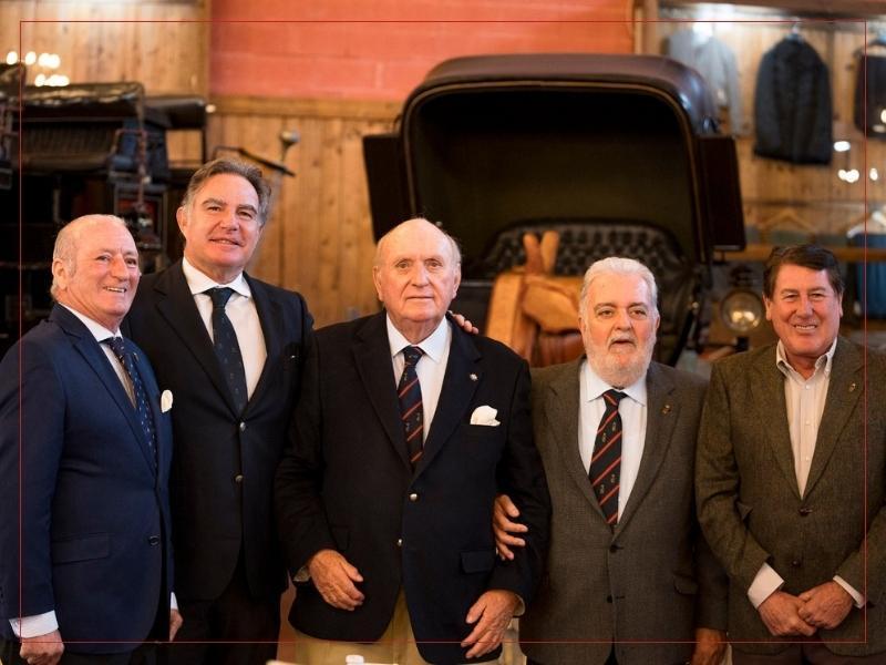 ANCCE | El mundo del caballo y el enganche homenajea a Ramón Moreno de los Ríos y Díaz en su 75 aniversario como caballero